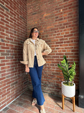 Load image into Gallery viewer, Coats & Jackets Peyton | Beige Corduroy Shacket