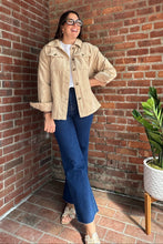 Load image into Gallery viewer, Coats & Jackets Peyton | Beige Corduroy Shacket