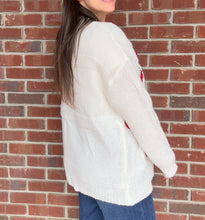 Load image into Gallery viewer, Sweater Strawberry Fields Cardigan | White