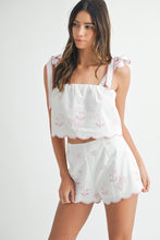 Load image into Gallery viewer, One PC And Sets Sadie | Pink Floral Embroidered SET