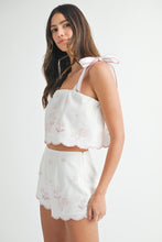 Load image into Gallery viewer, One PC And Sets Sadie | Pink Floral Embroidered SET