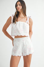 Load image into Gallery viewer, One PC And Sets Sadie | Pink Floral Embroidered SET