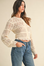 Load image into Gallery viewer, Sweater Macayla | button down knit sweater cardigan