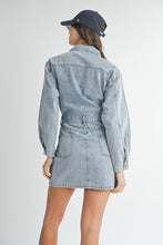 Load image into Gallery viewer, Blair | Denim Long Sleeve Dress