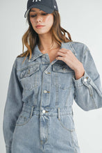 Load image into Gallery viewer, Blair | Denim Long Sleeve Dress