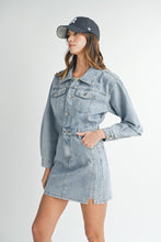 Load image into Gallery viewer, Blair | Denim Long Sleeve Dress