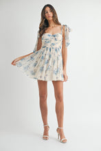 Load image into Gallery viewer, Avery | Chiffon Floral Print Mini Dress