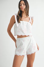 Load image into Gallery viewer, Sadie | Pink Floral Embroidered SET