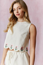 Load image into Gallery viewer, Tops Taylor | PINK | Embroidery Detail Striped TOP