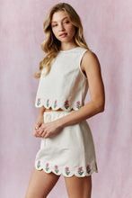 Load image into Gallery viewer, Tops Taylor | PINK | Embroidery Detail Striped TOP