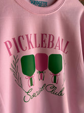 Load image into Gallery viewer, Pickleball | Pink Crewneck Sweatshirt