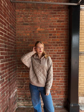 Load image into Gallery viewer, Sweater Caroline | Quilted Snap Pullover