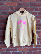 Load image into Gallery viewer, Graphic Baseball Cooperstown Souvenir | Youth Yellow Hoodie