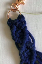 Load image into Gallery viewer, Accessories Macrame Fringe Keychain