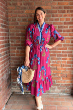 Load image into Gallery viewer, Dresses Aubrey Midi | Berry Mix