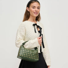Load image into Gallery viewer, Bags Beckette Studded Crossbody: Natural