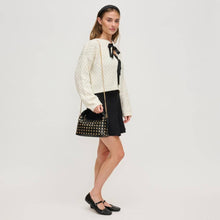 Load image into Gallery viewer, Bags Beckette Studded Crossbody: Natural