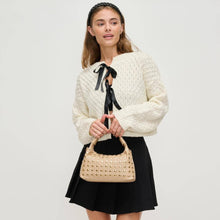 Load image into Gallery viewer, Bags Beckette Studded Crossbody: Natural
