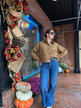 Load image into Gallery viewer, Coats & Jackets All Day Suede Jacket | Coconut