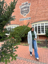 Load image into Gallery viewer, Coats & Jackets Conway Plush Coat | Classic Heather Grey