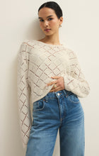 Load image into Gallery viewer, Sweater Hullen Crochet Sweater | Cloud