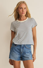 Load image into Gallery viewer, Sweater Junie Striped Tee | True Navy