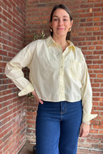 Load image into Gallery viewer, Tops Lisette Button Up Top | Pineapple Yellow