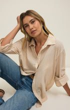 Load image into Gallery viewer, Tops Seaport Plaid Shirt | Parchment