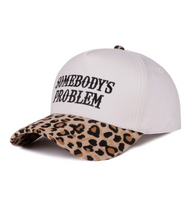Load image into Gallery viewer, Accessories Somebody's Problem Hat | Animal Print