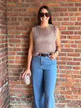 Load image into Gallery viewer, Sweater Bobbie | Camel Sweater Vest
