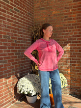 Load image into Gallery viewer, Tops Shelby | Washed Henley Long Sleeve