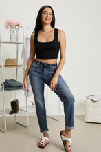 Load image into Gallery viewer, Denim Eva | Bleach Splash Boyfriend Jeans | Judy Blue