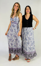 Load image into Gallery viewer, Lila Purple Twist Maxi Dress
