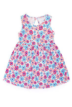 Load image into Gallery viewer, Pink Floral Open back Bow | Toddler
