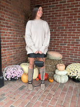 Load image into Gallery viewer, Sandy | Beige Oversized Sweater
