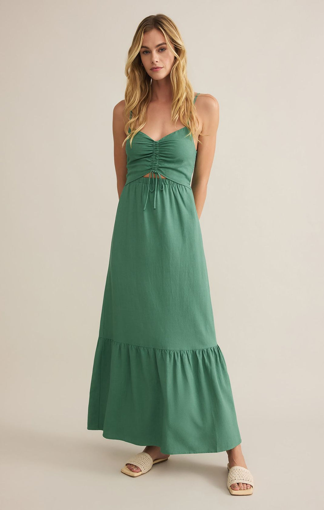 Winslet Maxi Dress | Botanical Green