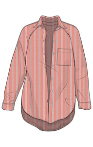 The Perfect Line Top | Persimmon