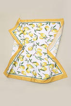 Load image into Gallery viewer, Lemon Silky Scarf printed
