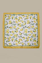 Load image into Gallery viewer, Lemon Silky Scarf printed

