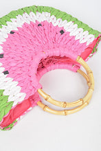 Load image into Gallery viewer, Little Slice of Fun | Watermelon Straw Bag
