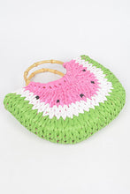 Load image into Gallery viewer, Little Slice of Fun | Watermelon Straw Bag
