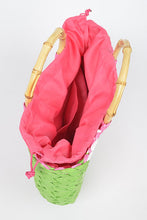 Load image into Gallery viewer, Little Slice of Fun | Watermelon Straw Bag
