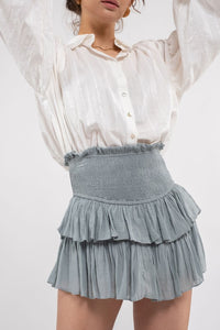 Jade Ruffle Skirt with built in Shorts