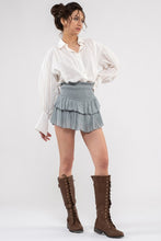 Load image into Gallery viewer, Jade Ruffle Skirt with built in Shorts
