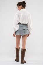 Load image into Gallery viewer, Jade Ruffle Skirt with built in Shorts
