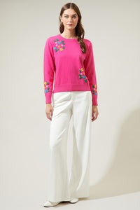 Dandy Bouquet Crew Neck Sweater