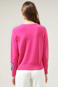 Dandy Bouquet Crew Neck Sweater