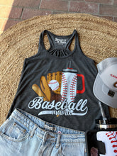 Load image into Gallery viewer, Baseball Mom Essentials | Grey Graphic Tank
