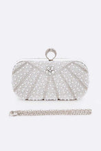 Load image into Gallery viewer, Pearl Studded Clutch
