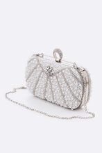 Load image into Gallery viewer, Pearl Studded Clutch
